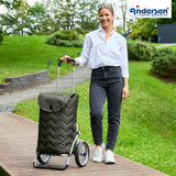2-Andersen Shopper (R) Royal Shopper 168 Hilma oliv Einkaufstrolley Wien