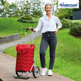 2-Andersen Shopper (R) Royal Shopper 168 Hilma rot Einkaufstrolley Wien