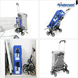 5-Andersen Shopper (R) Treppensteiger Royal Shopper Holk grau Einkaufstrolley Wien