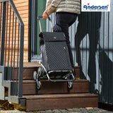 2-Andersen Shopper (R) Treppensteiger Royal Shopper Lissa schwarz Einkaufstrolley Wien