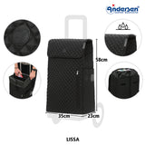 4-Andersen Shopper (R) Treppensteiger Royal Shopper Lissa schwarz Einkaufstrolley Wien