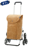 1-Andersen Shopper (R) Treppensteiger Royal Shopper Marta camel Einkaufstrolley Wien