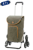 1-Andersen Shopper (R) Treppensteiger Royal Shopper Marta oliv Einkaufstrolley Wien