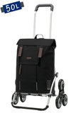 1-Andersen Shopper (R) Treppensteiger Royal Shopper Basil City schwarz Einkaufstrolley Wien