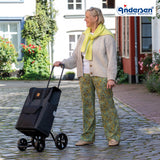 2-Andersen Shopper (R) Quattro Shopper Senta 2.0 schwarz Einkaufstrolley Wien