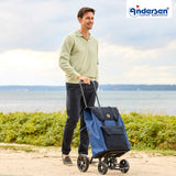 2-Andersen Shopper (R) Quattro Shopper Senta 2.0 blau Einkaufstrolley Wien
