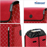 6-Andersen Shopper (R) Quattro Shopper Sofia rot Einkaufstrolley Wien