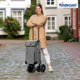 2-Andersen Shopper (R) Quattro Shopper Sofia anthrazit Einkaufstrolley Wien