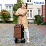 2-Andersen Shopper (R) Quattro Shopper Inra braun Einkaufstrolley Wien