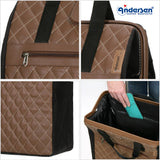 6-Andersen Shopper (R) Quattro Shopper Inra braun Einkaufstrolley Wien