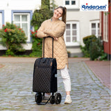 2-Andersen Shopper (R) Quattro Shopper Inra schwarz Einkaufstrolley Wien