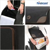 6-Andersen Shopper (R) Quattro Shopper Holk schwarz Einkaufstrolley Wien