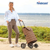 2-Andersen Shopper (R) Quattro Shopper Hilma mousse Einkaufstrolley Wien