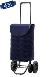 1-Andersen Shopper (R) Quattro Shopper Hilma blau Einkaufstrolley Wien
