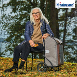 2-Andersen Shopper (R) Komfort Shopper Holk grau Einkaufstrolley Wien