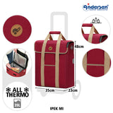 Andersen Shopper Scala Ipek Mi Rot Einkaufstrolley Wien-3