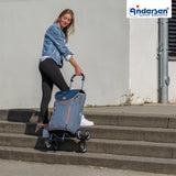 Andersen Shopper Scala Treppensteiger Famke Blau Einkaufstrolley Wien-6