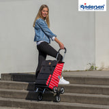 Andersen Shopper Scala Treppensteiger Jella Rot Einkaufstrolley Wien-6